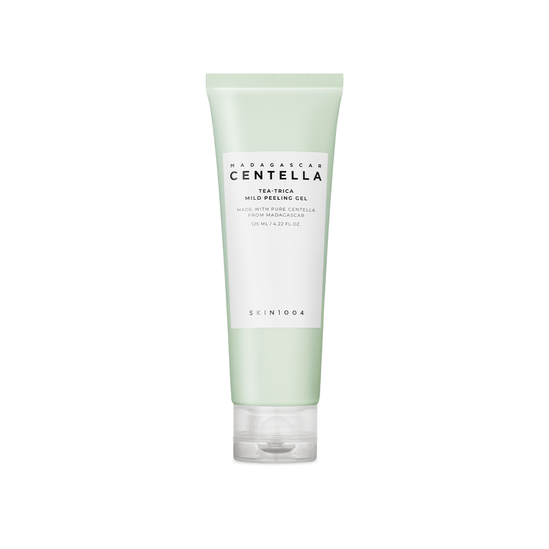 SKIN1004 Tea-Trica Mild Peeling Gel — official product packaging