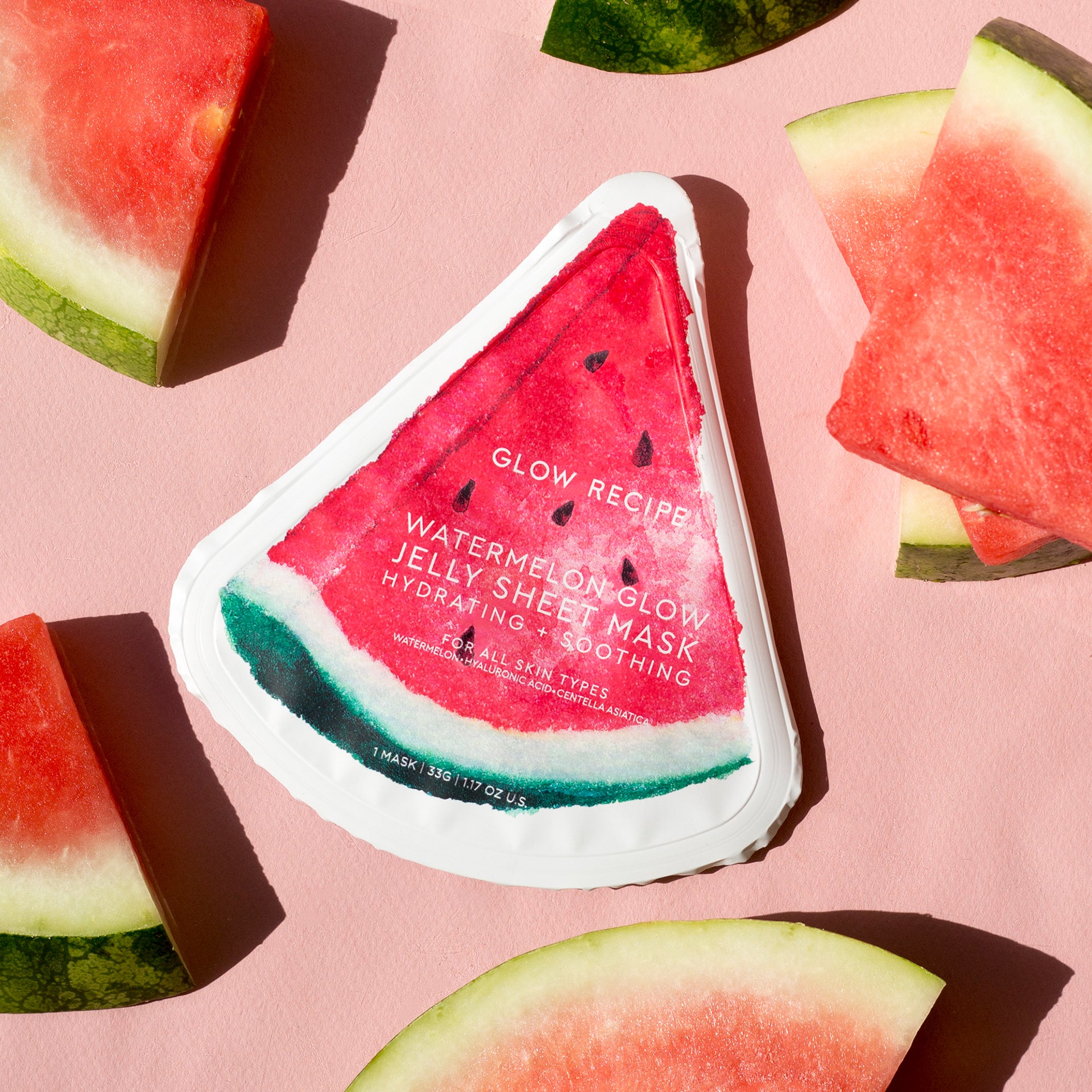 Glow Recipe Watermelon Glow Jelly Sheet Mask — official product packaging