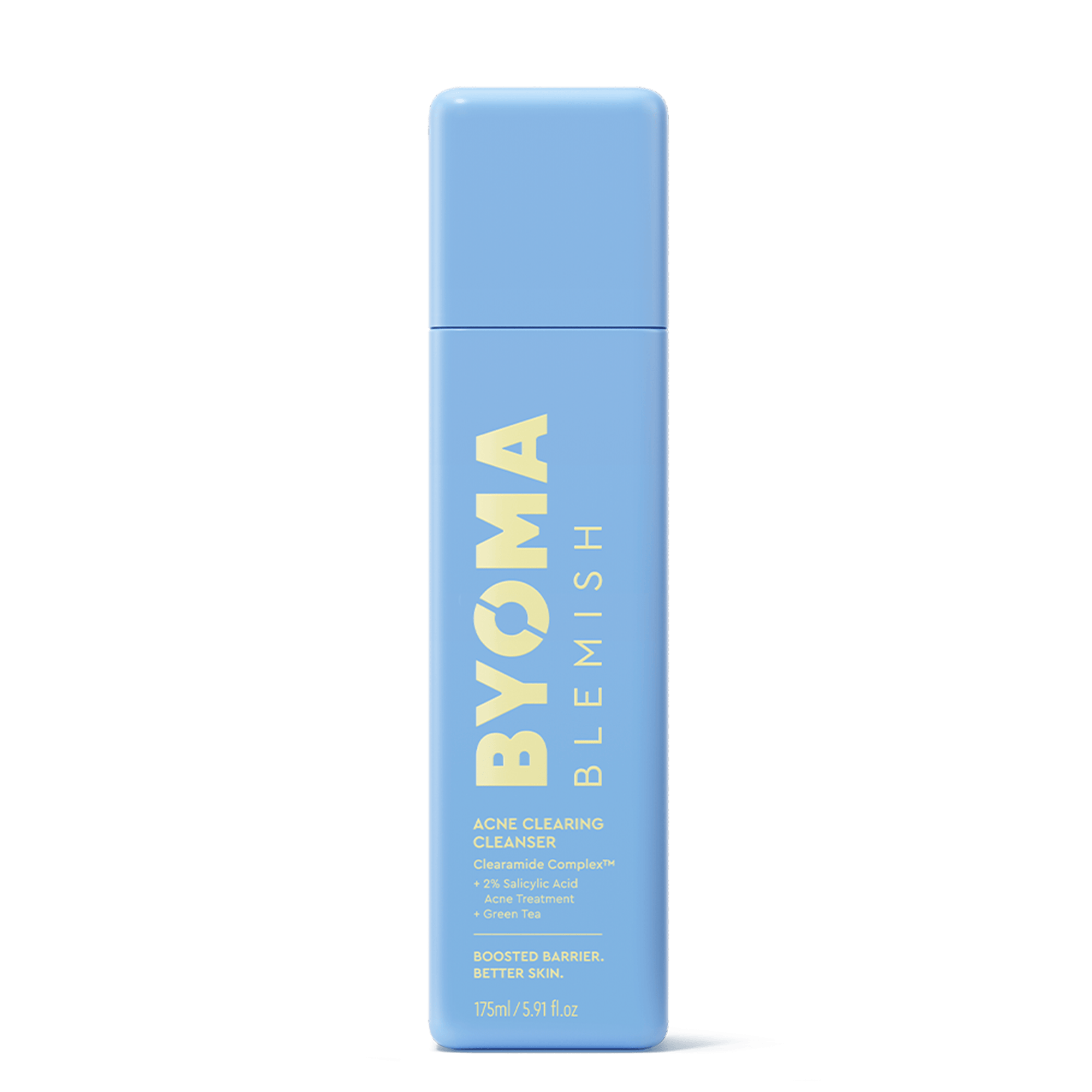BYOMA Blemish Acne Clearing Cleanser — official product packaging
