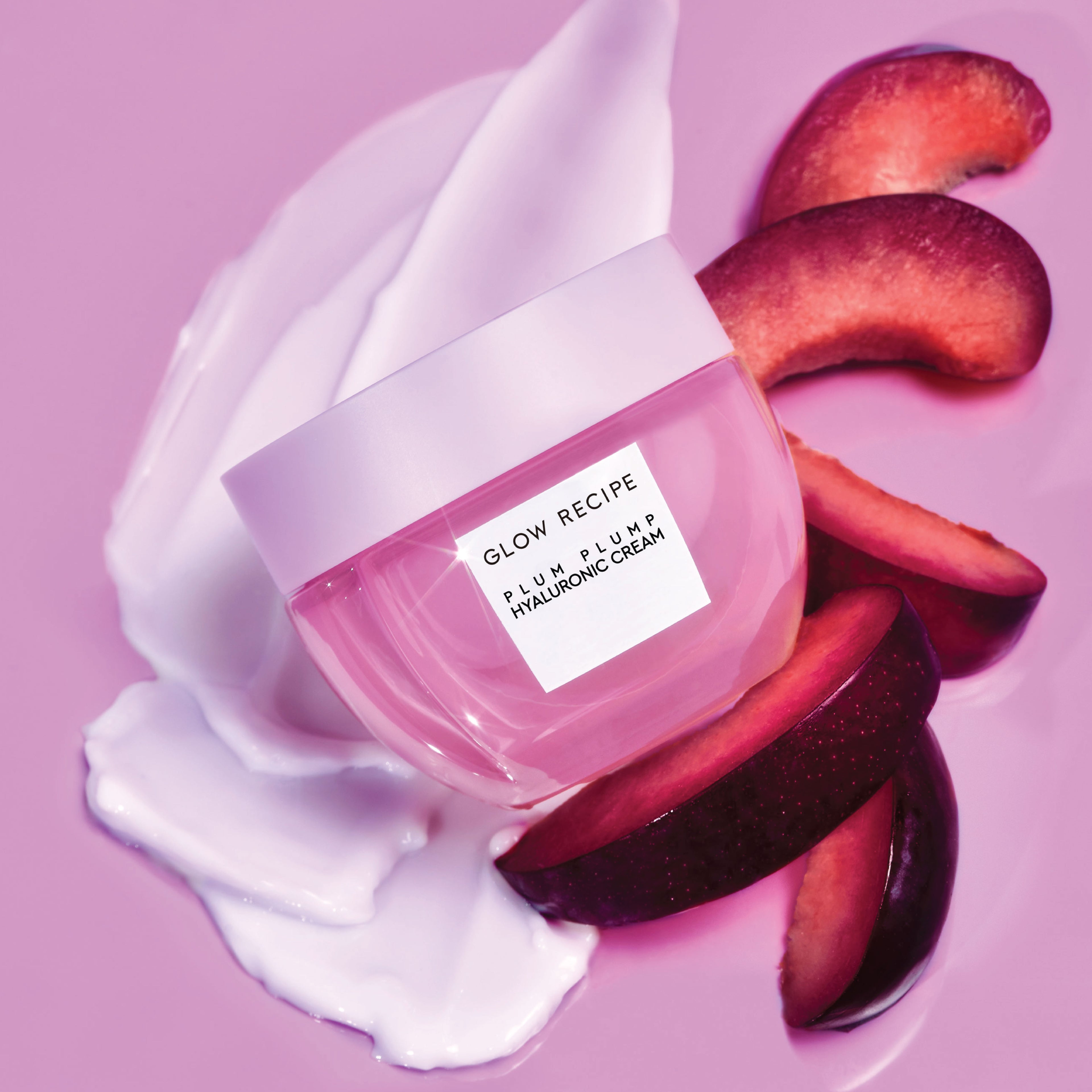 Glow Recipe Plum Plump Hyaluronic Cream — official product packaging