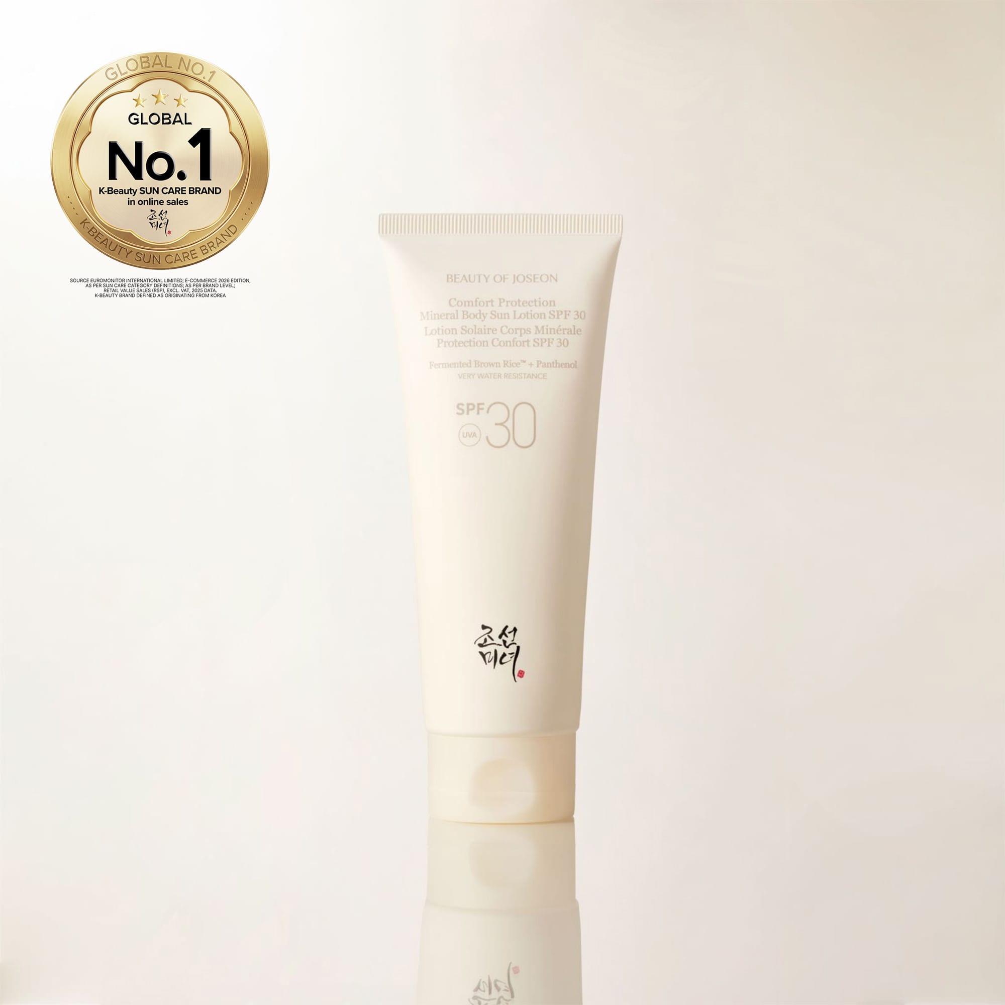 Beauty of Joseon Comfort Protection Mineral Body Sun Lotion SPF 30 — official product packaging