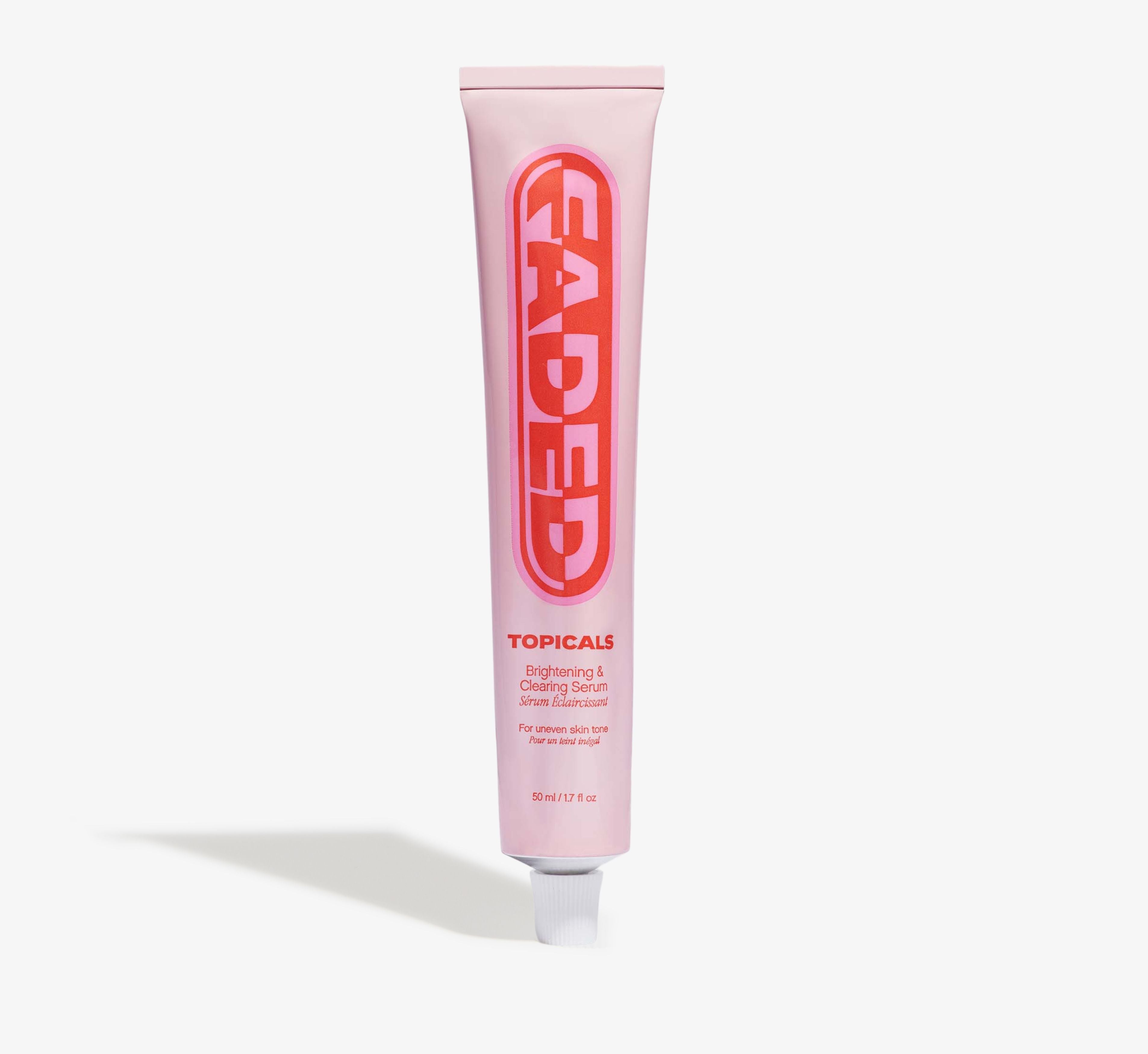 Topicals Faded Brightening & Clearing Serum — official product packaging